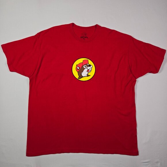 Buc-ee’s‎ 2XL Red Logo Graphic T-Shirt Texas Souvenir Beaver Gas Station Tee - Picture 3 of 7